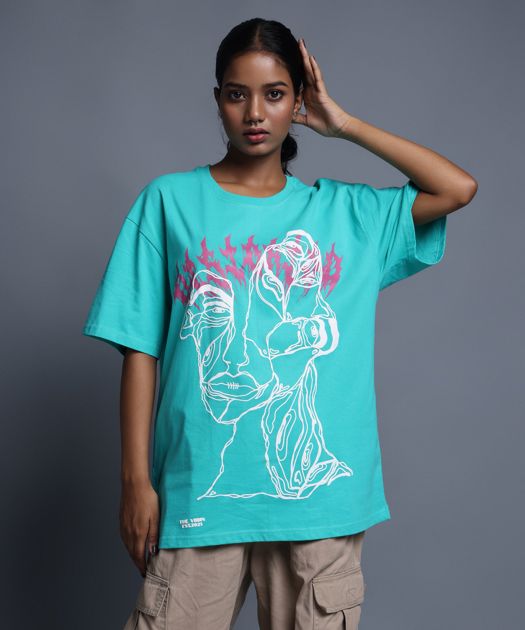 DISTORTED OVERSIZED T-SHIRT