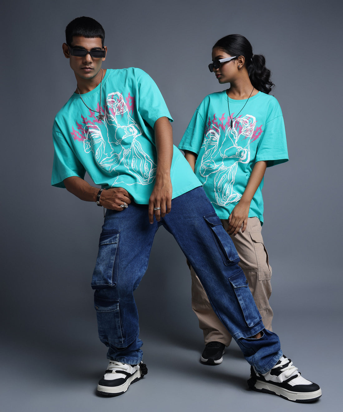 DISTORTED OVERSIZED T-SHIRT