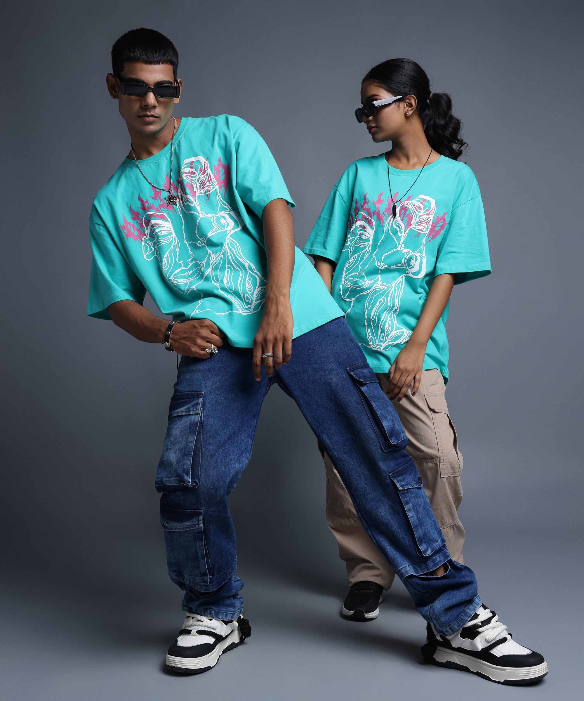 DISTORTED OVERSIZED T-SHIRT
