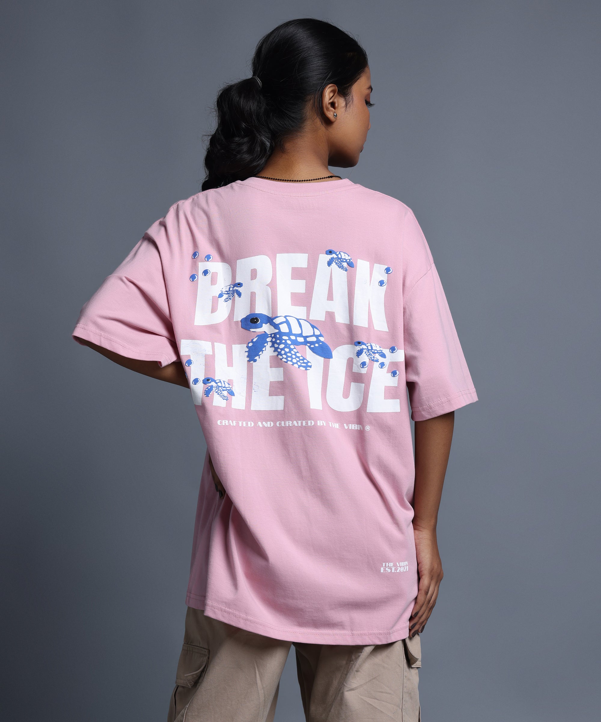 BREAK THE ICE OVERSIZED T-SHIRT