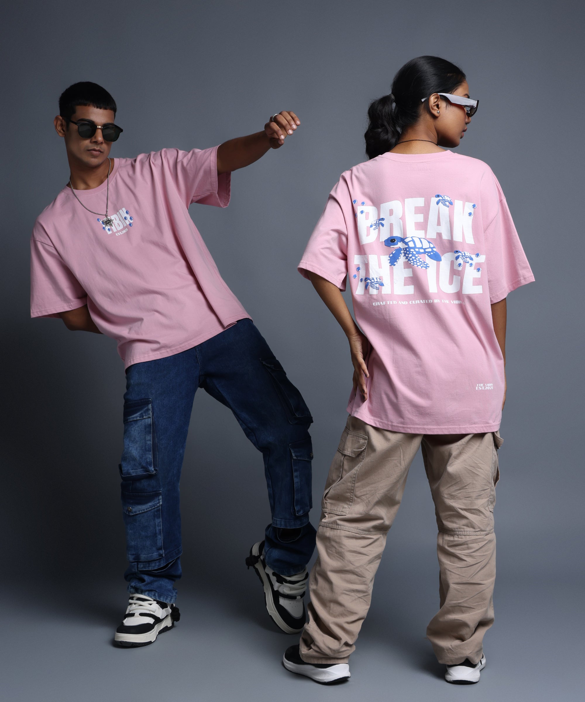 BREAK THE ICE OVERSIZED T-SHIRT
