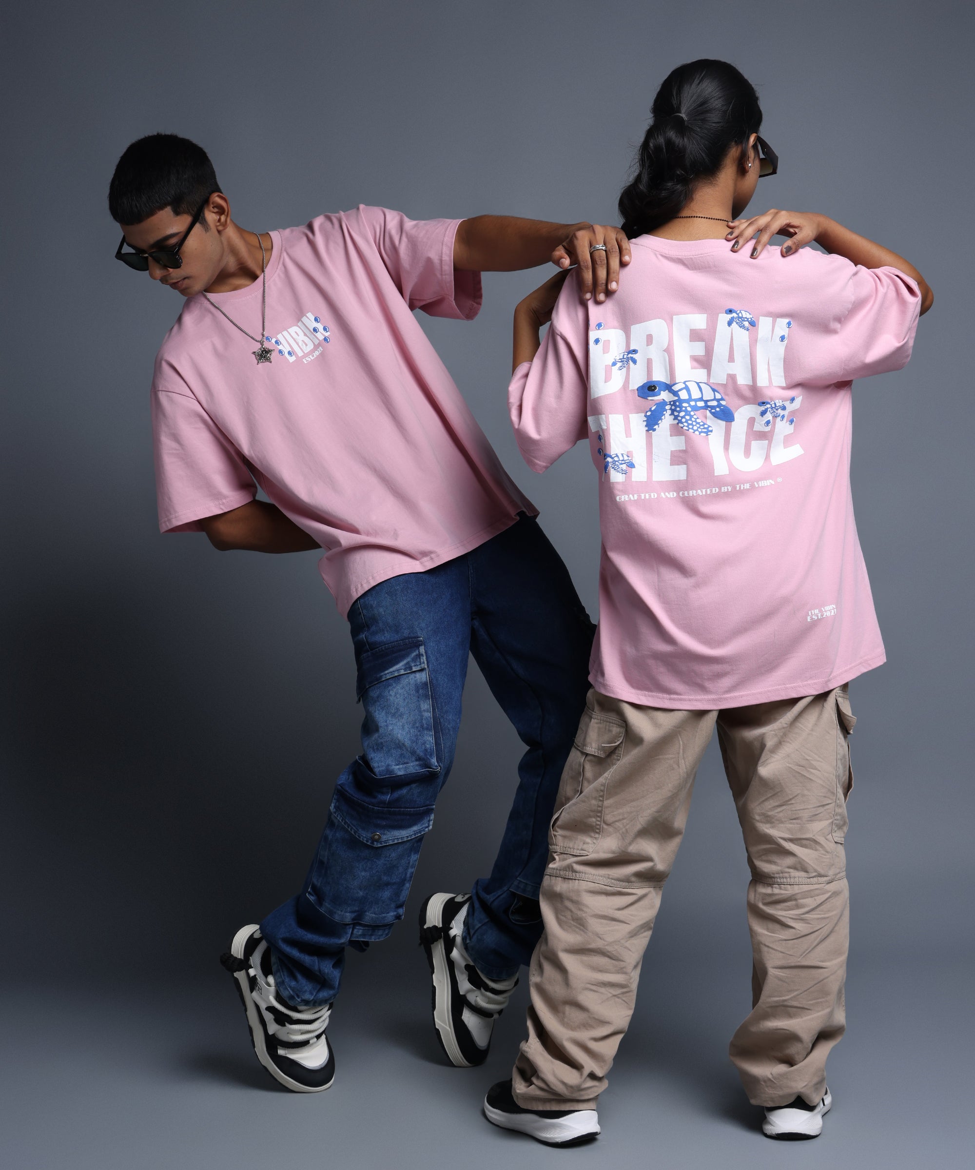 BREAK THE ICE OVERSIZED T-SHIRT