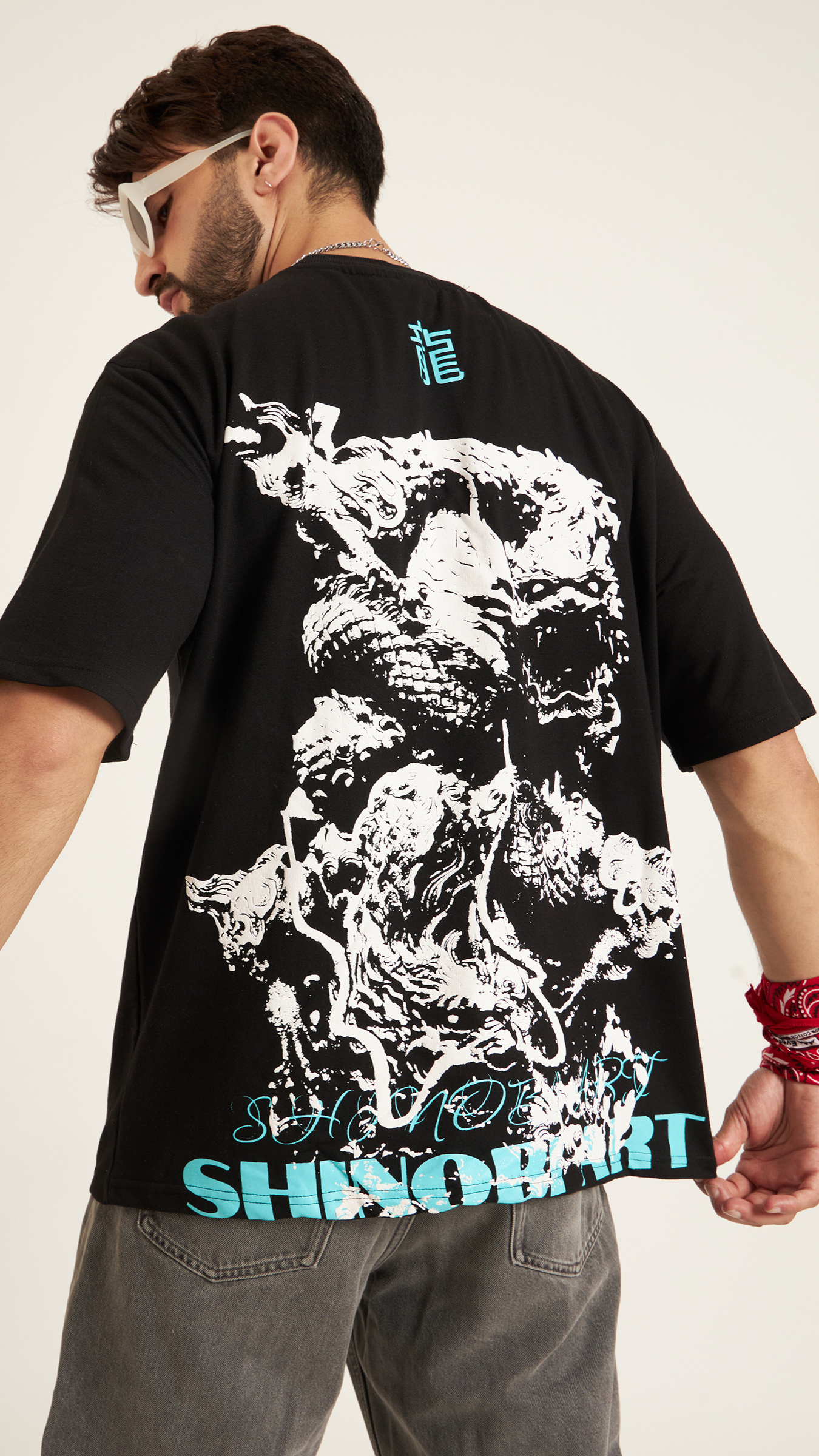 SHINOBI ART OVERSIZED T-SHIRT