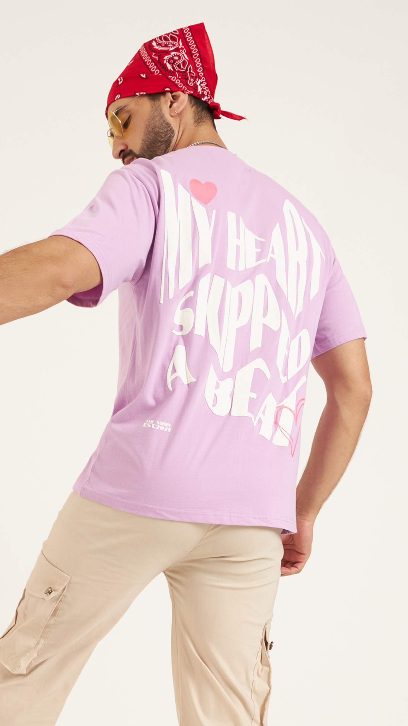 MY HEART SKIPPED A BEAT OVERSIZED T-SHIRT