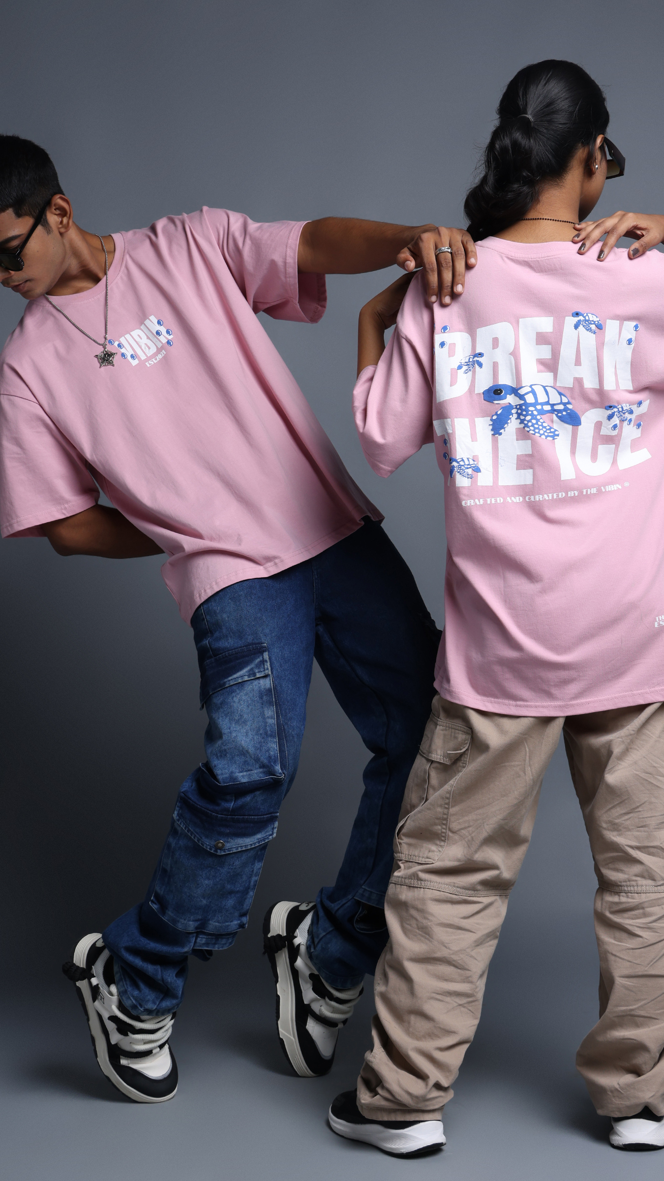 BREAK THE ICE OVERSIZED T-SHIRT