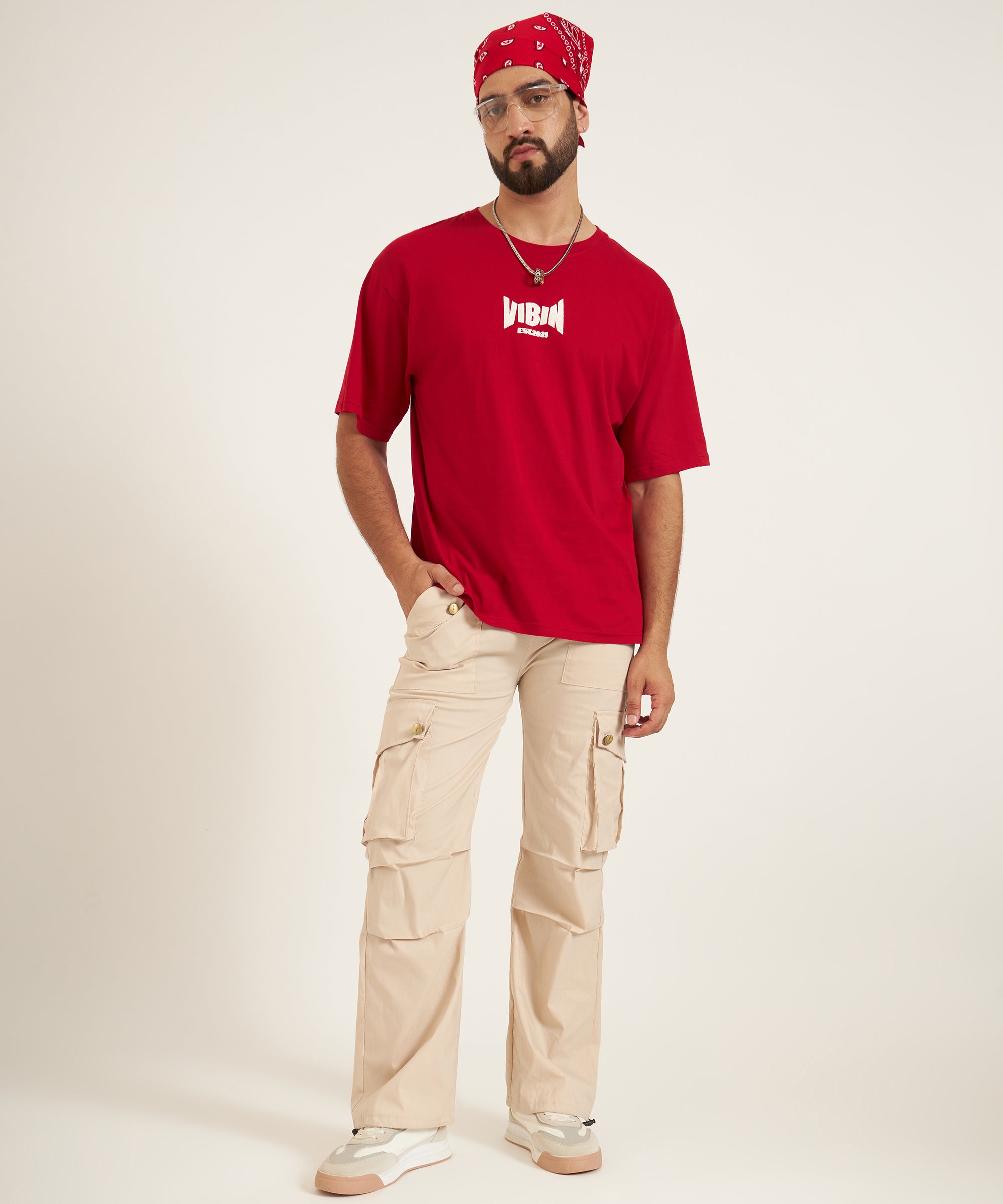 MY HEART SKIPPED A BEAT OVERSIZED T-SHIRT - RED