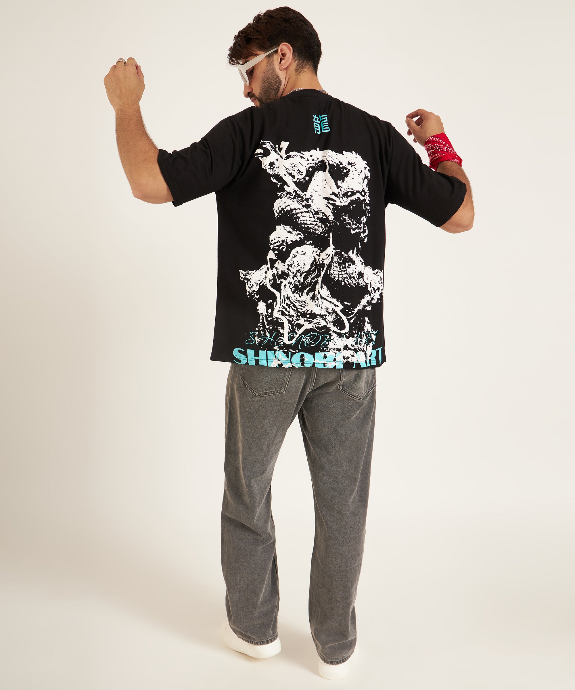 SHINOBI ART OVERSIZED T-SHIRT