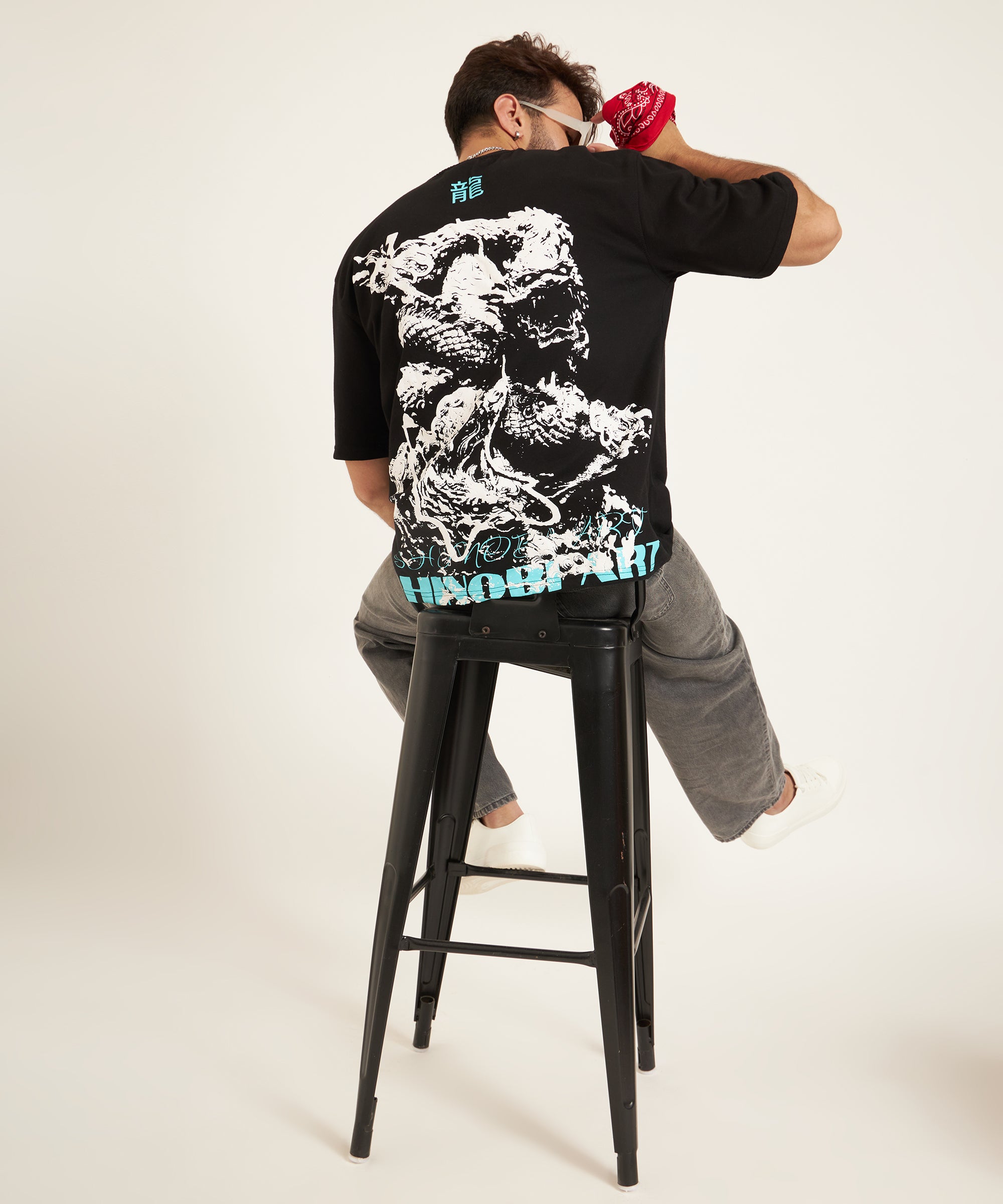 SHINOBI ART OVERSIZED T-SHIRT