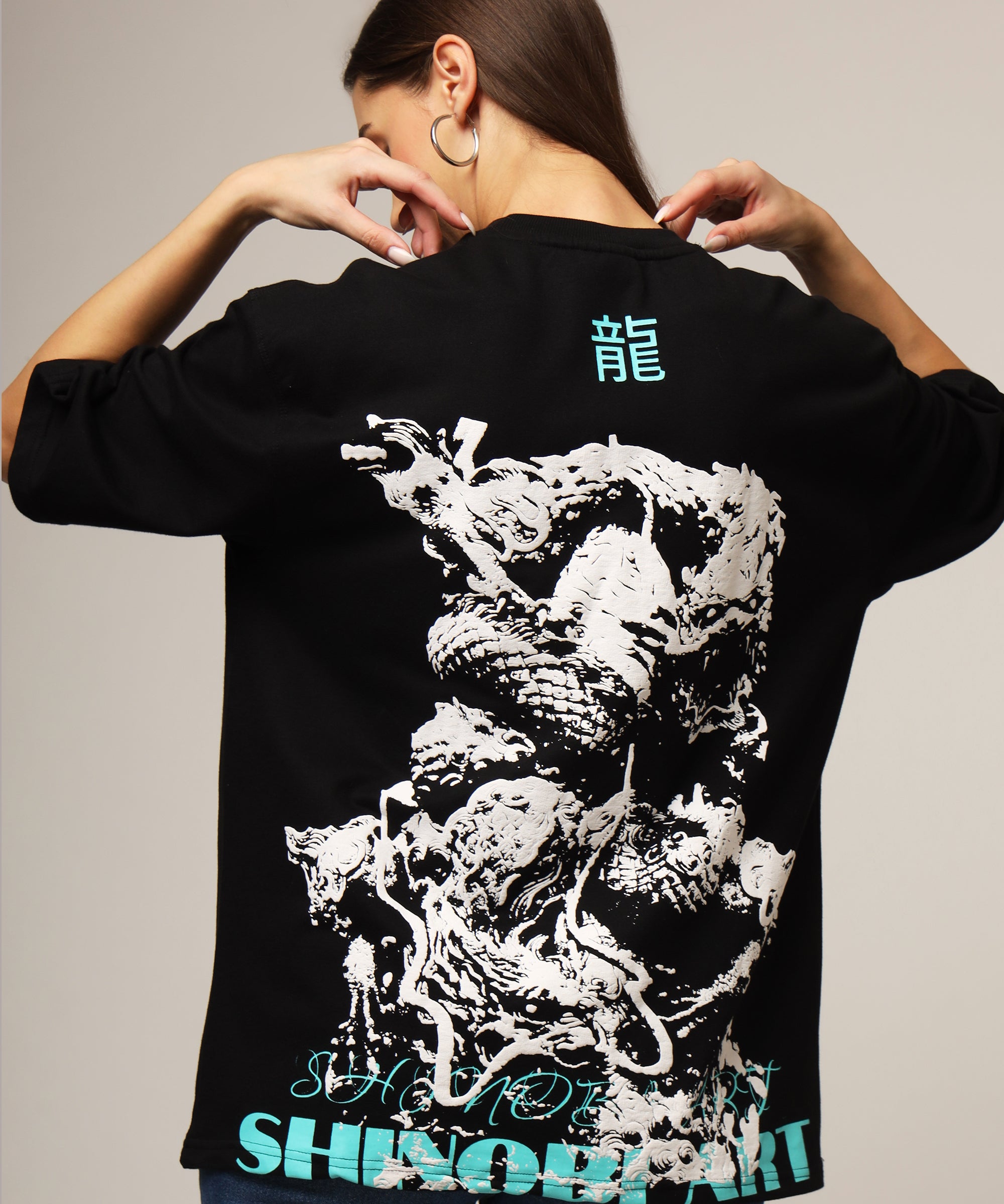 SHINOBI ART OVERSIZED T-SHIRT